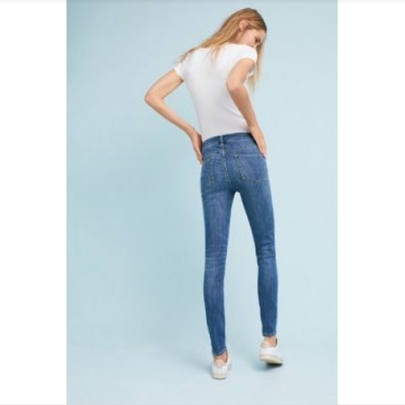 Anthropologie Denim - Anthropologie Pilcro high Rise denim leggings 27 P